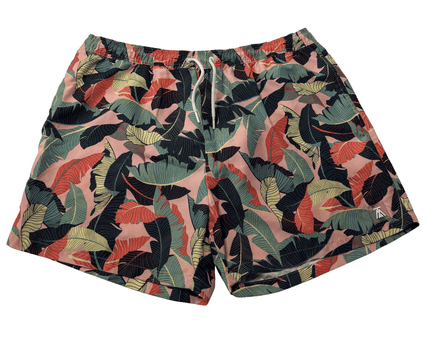 Topman Leaf Print Board Shorts