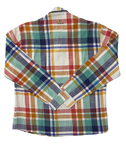 U.S. Polo Assn. Multicolor Madras Plaid Regular Fit Shirt