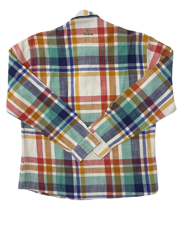 U.S. Polo Assn. Multicolor Madras Plaid Regular Fit Shirt
