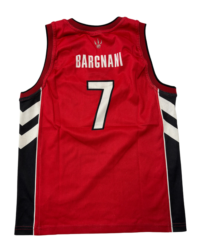 Champion NBA Toronto Raptors Andrea Bargnani #7 Red Basketball Jersey - S