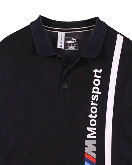 PUMA BMW M Motorsport Black Polo Shirt
