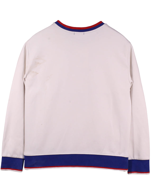 Ralph Lauren Hi Tech Polo Bear White Sweatshirt