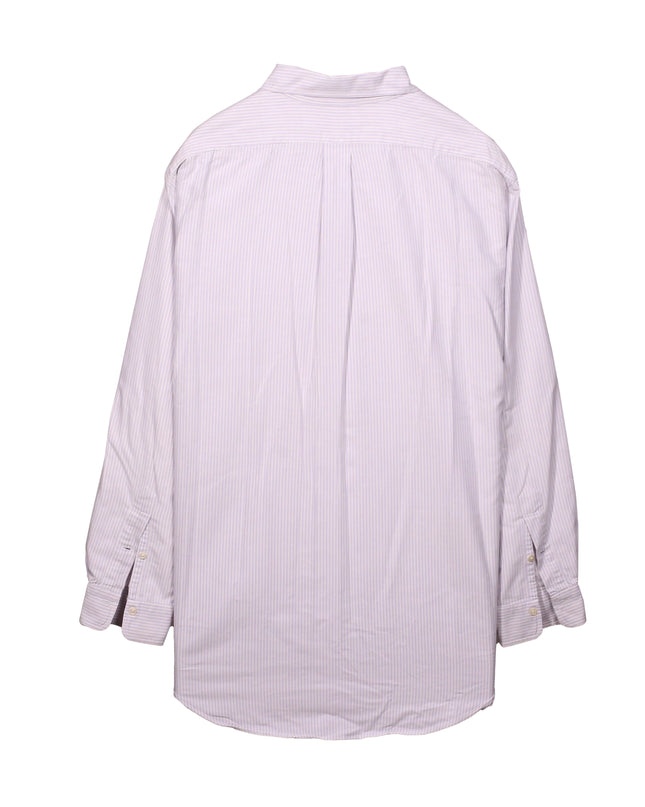 Ralph Lauren Vintage Purple & White Striped Oxford Shirt