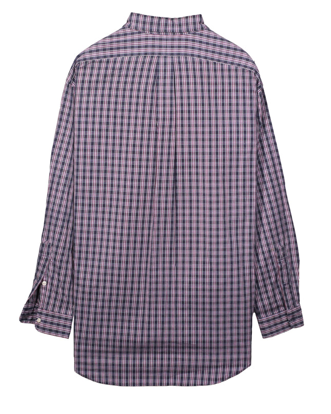 Ralph Lauren Navy Red & White Checked Big Shirt