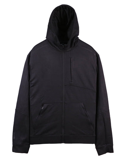 Lululemon Black Full-Zip Fleece-Lined Hoodie