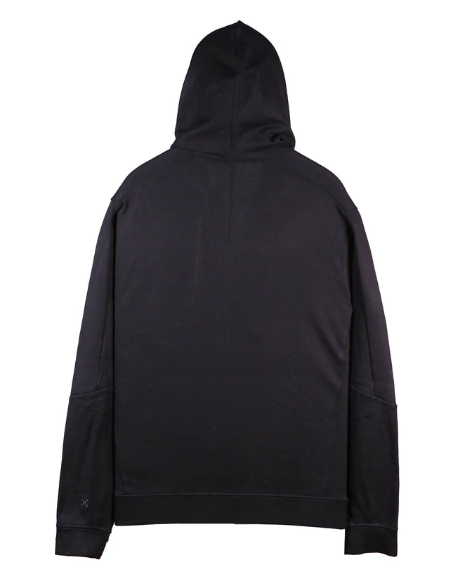 Lululemon Black Full-Zip Fleece-Lined Hoodie