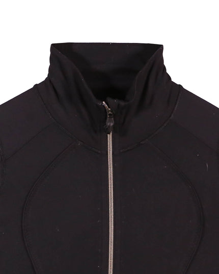 Lululemon Athletica Full Zip Fleece Black Track Jacket