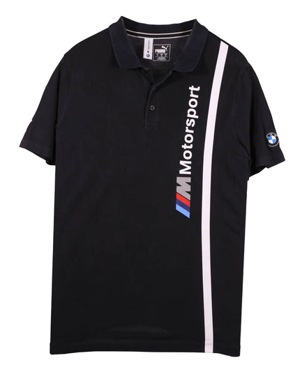 PUMA BMW M Motorsport Black Polo Shirt