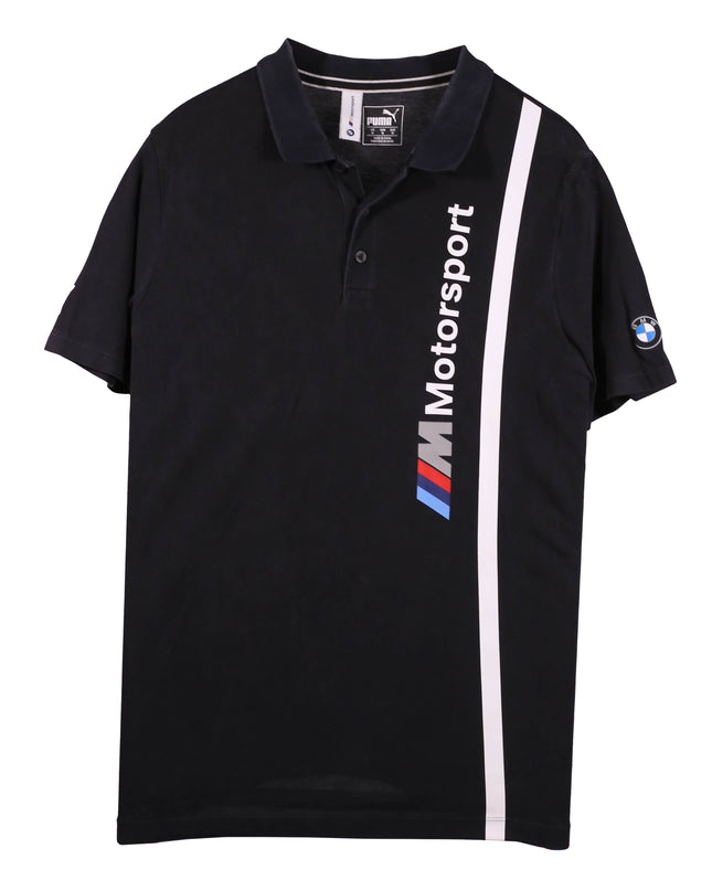 PUMA BMW M Motorsport Black Polo Shirt