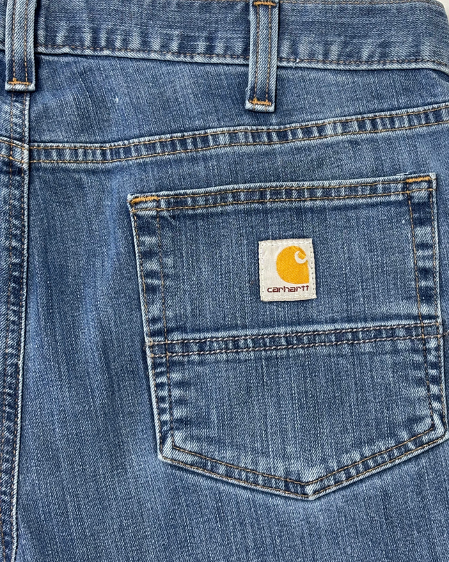 Carhartt Classic Straight Fit Medium Wash Denim Jeans