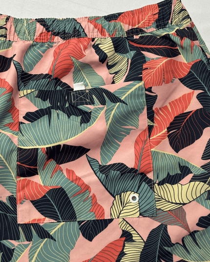 Topman Leaf Print Board Shorts