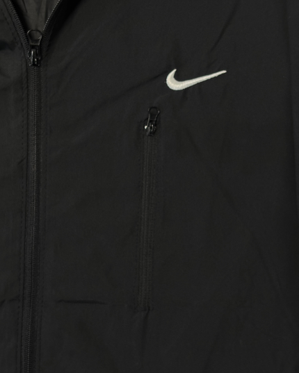 Nike Black Lightweight Hooded Windbreaker Jacket