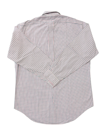 Ralph Lauren Pink & Navy Multi-Check Classic Fit Shirt - XL