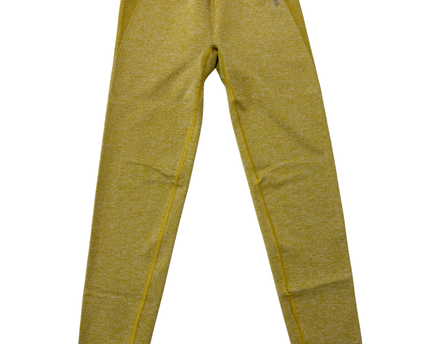 Gymshark Flex High-Waisted Yellow Marl Seamless Leggings