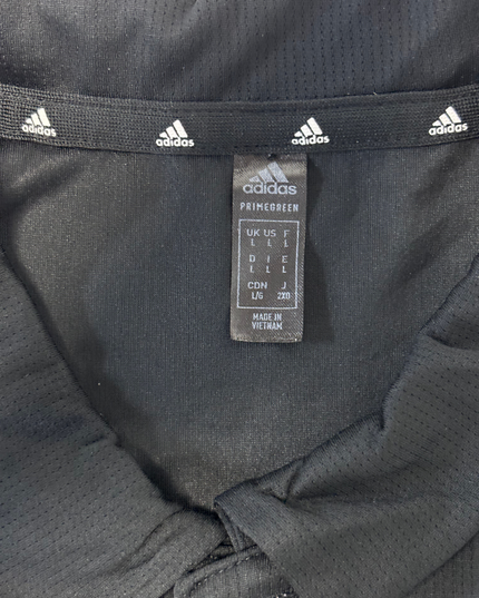 Adidas Primegreen Aeroready Black Performance Polo Shirt