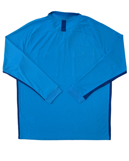 Nike Dri-Fit Blue Long Sleeve Referee Polo Shirt