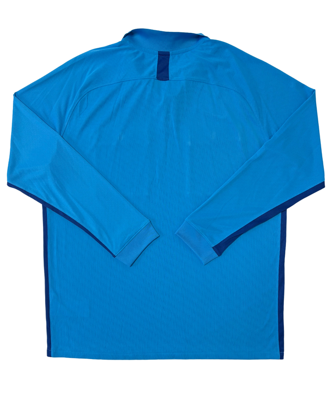 Nike Dri-Fit Blue Long Sleeve Referee Polo Shirt