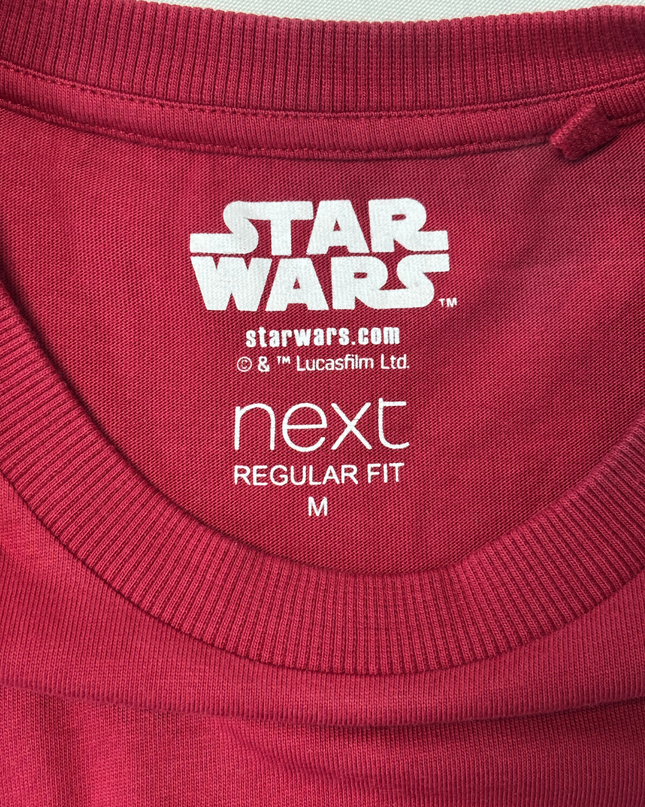 Star Wars R2-D2 Reindeer Antlers Christmas by Next Red T-Shirt - M