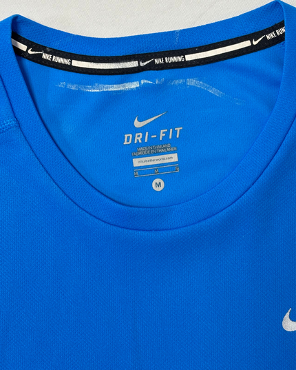 Nike Running Dri-FIT Long Sleeve Blue Performance Shirt