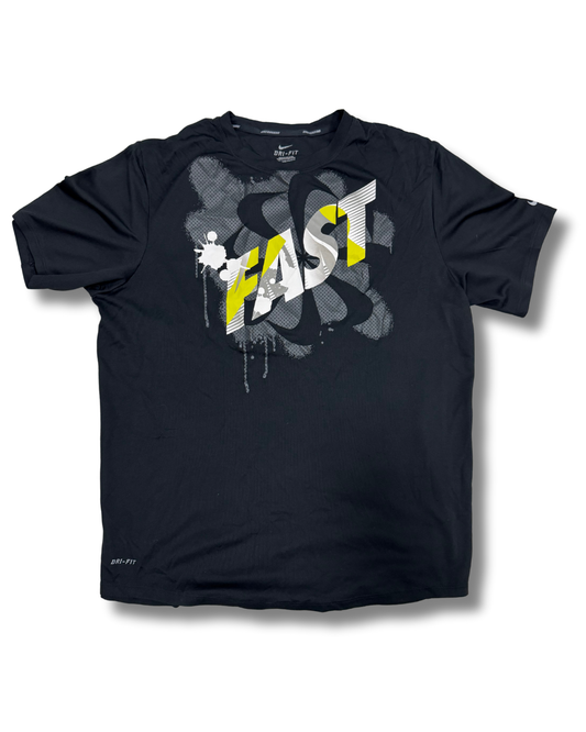 Nike Fast Black Sports TShirt - S