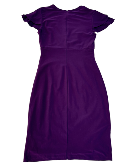 Lauren by Ralph Lauren - Purple Draped Dress - S
