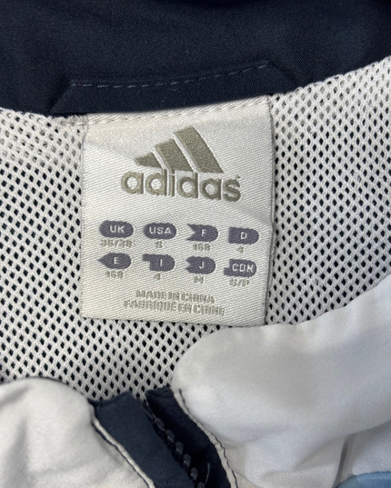 Adidas Real Madrid Navy & White Full-Zip Training Jacket