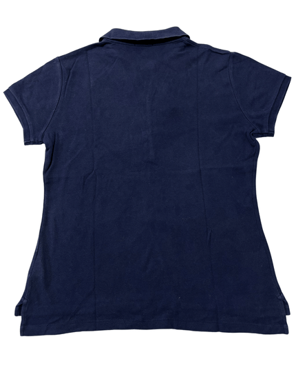 Ralph Lauren Classic Navy Blue Cotton Piqué Polo Shirt