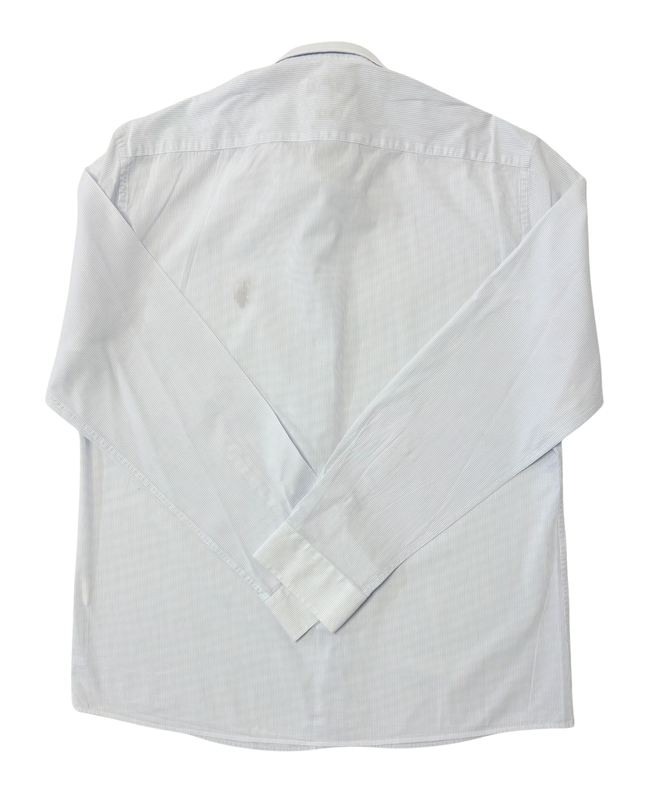 U.S. Polo Assn. Slim Fit Sky Blue Pinstripe Button-Down Shirt