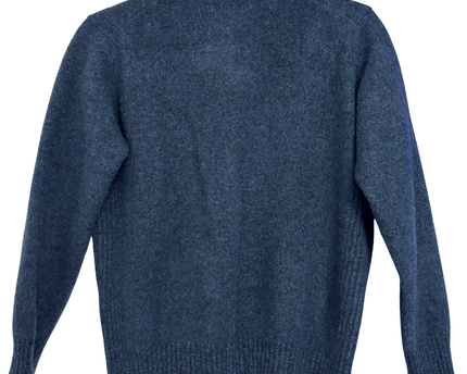Barbour Half-Zip Textured Knit in Navy Sweater