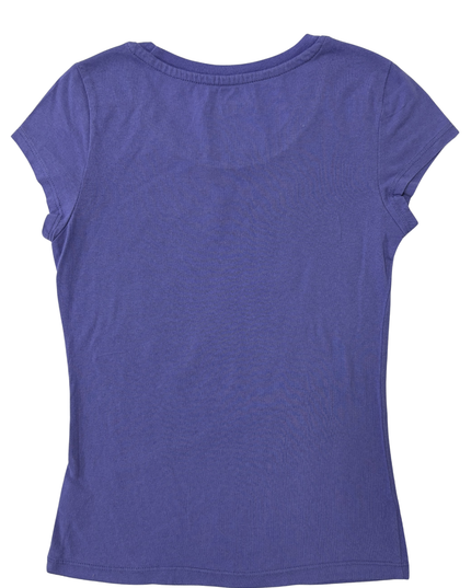 Disney Lilo & Stitch 'It's a Vibe' Purple Cotton-Blend T-Shirt