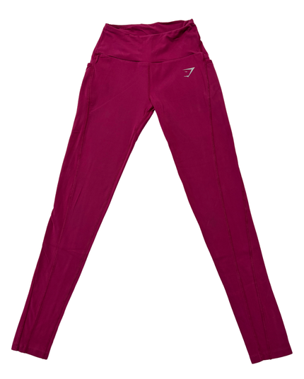 Gymshark Training High-Waisted Magenta Pink Pocket Leggings