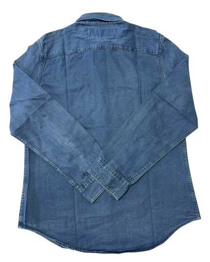 Calvin Klein Jeans Light Wash Denim Button-Up Shirt