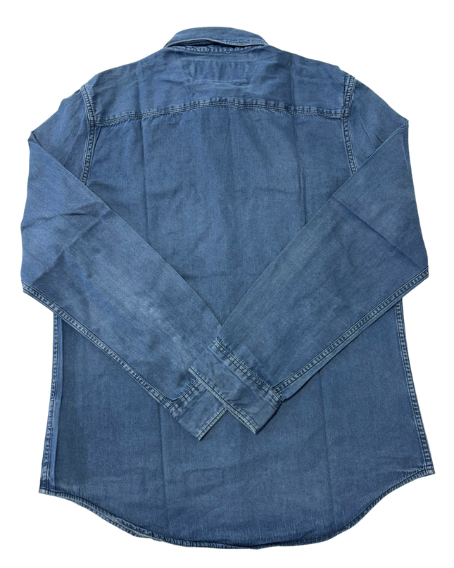 Calvin Klein Jeans Light Wash Denim Button-Up Shirt