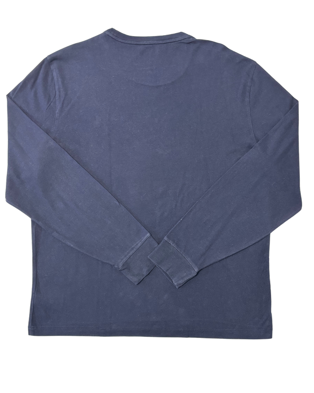 Ralph Lauren Custom Slim Fit Long-Sleeve Navy T-Shirt - L