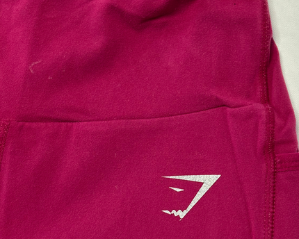 Gymshark Training High-Waisted Magenta Pink Pocket Leggings