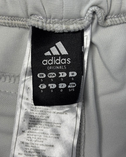 Adidas Originals Light Gray Marl 3-Stripes Shorts
