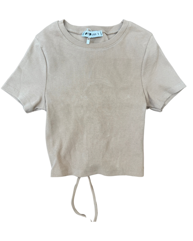 FBSisters Brown Crop Top - XS