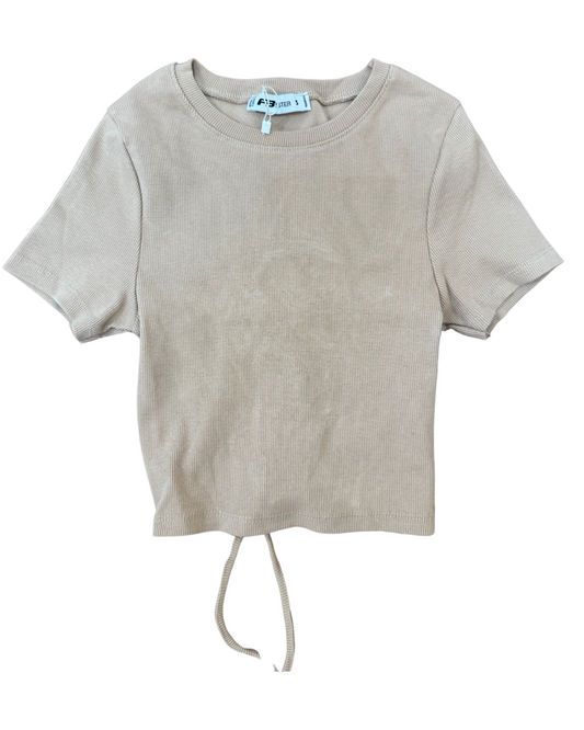 FBSisters Brown Crop Top - XS