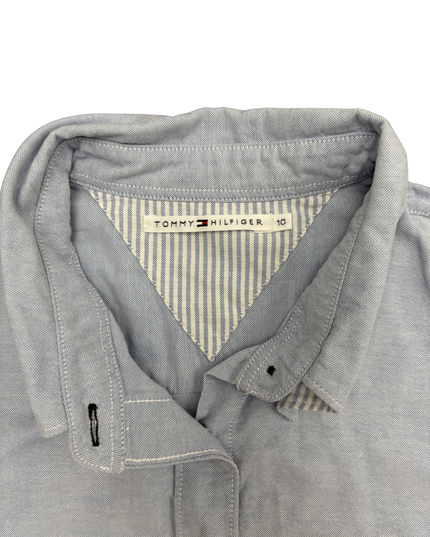 Tommy Hilfiger Oxford Light Blue Button-Down Shirt - XS