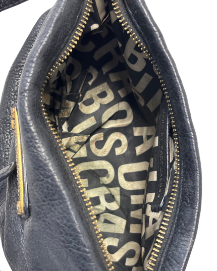 Marc by Marc Jacobs Standard Supply Black Pebbled Leather Crossbody Bag