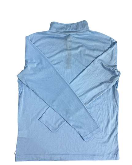 Calvin Klein Golf Light Blue 1/4 Zip Pullover - M