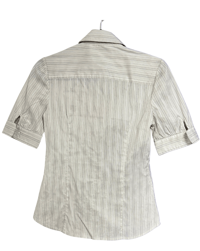 Jacob Tailored Pinstripe Short Sleeve Shirt