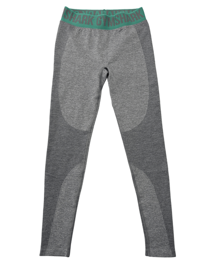 Gymshark Seamless with Logo Waistband Charcoal Grey Leggings