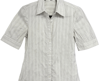 Jacob Tailored Pinstripe Short Sleeve Shirt