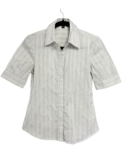 Jacob Tailored Pinstripe Short Sleeve Shirt