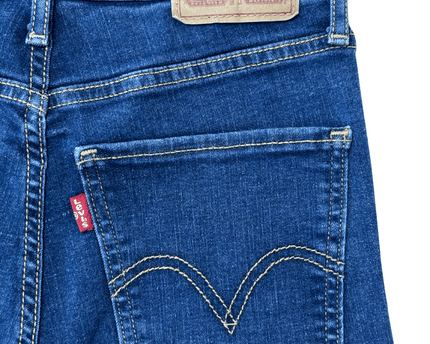 Levi’s Mile High Super Skinny Dark Blue High-Rise Jeans