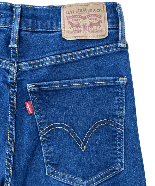 Levi’s Mile High Super Skinny Dark Blue High-Rise Jeans