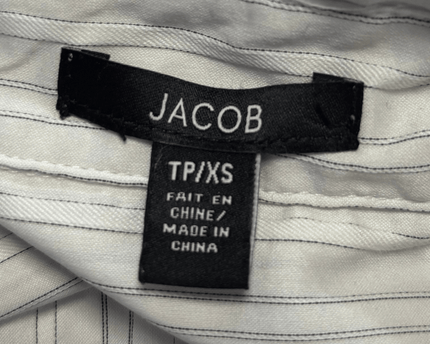 Jacob Tailored Pinstripe Short Sleeve Shirt