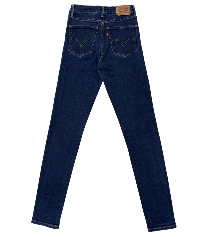 Levi’s Mile High Super Skinny Dark Blue High-Rise Jeans