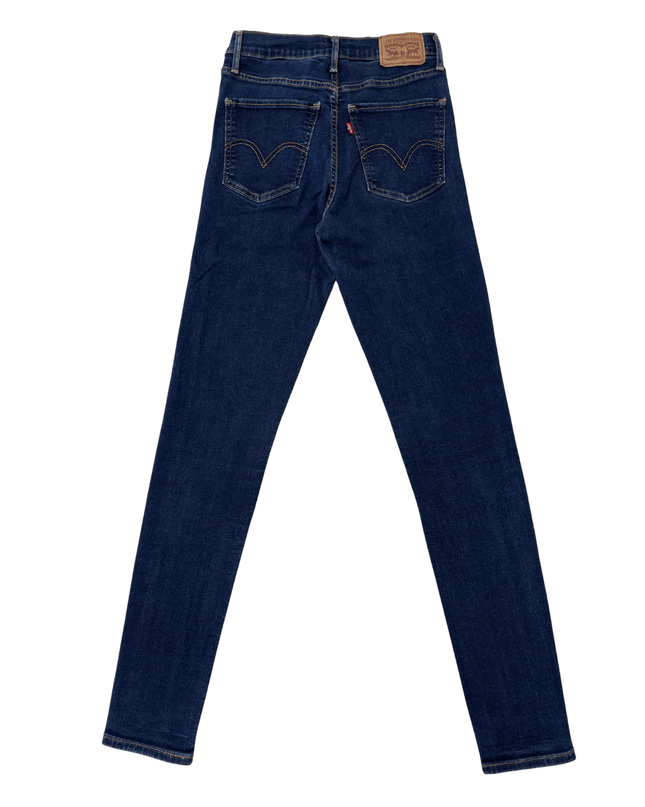 Levi’s Mile High Super Skinny Dark Blue High-Rise Jeans
